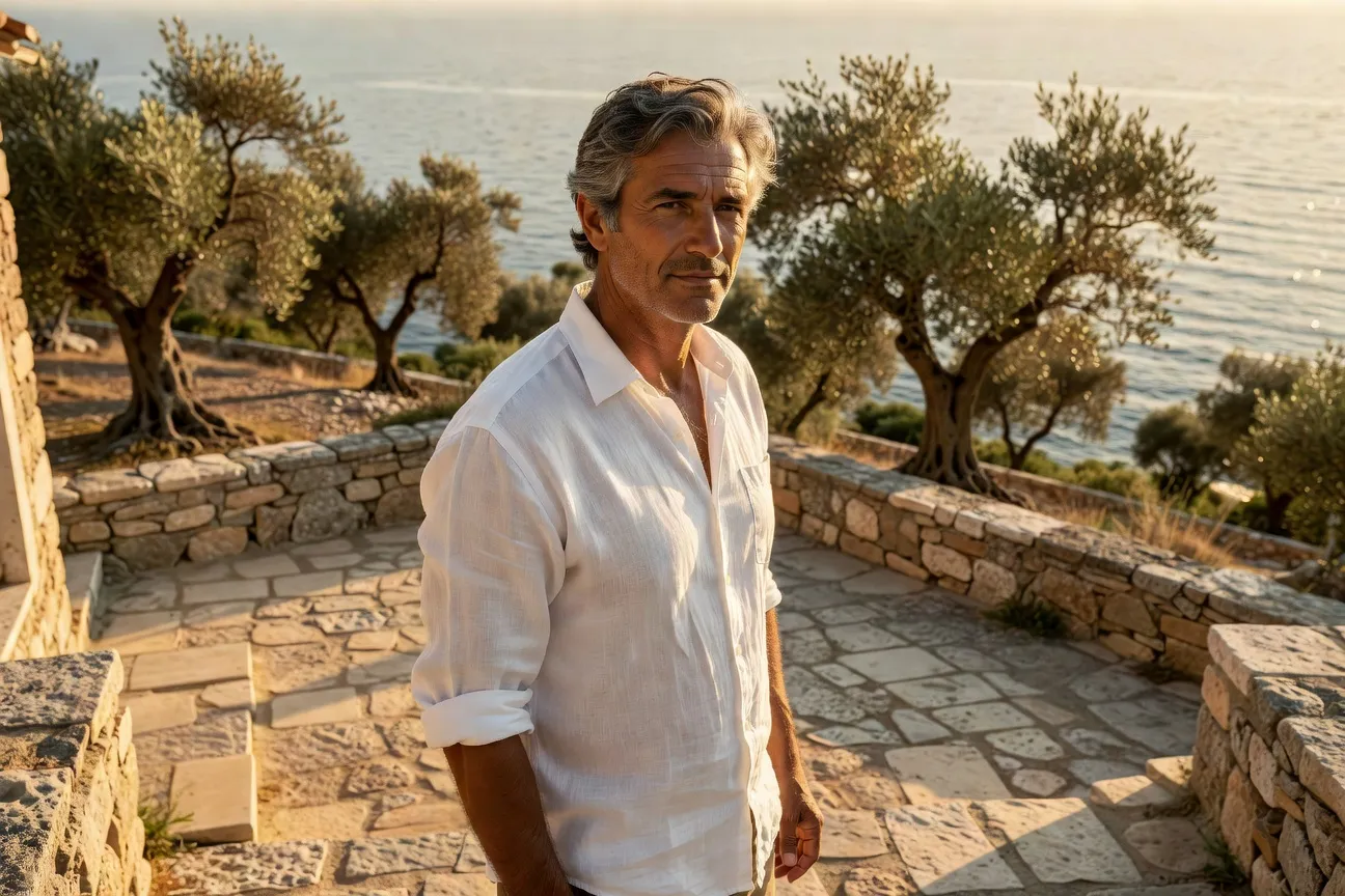Portrait editorial de Tomislav Kovac, proprietaire de villas en Dalmatie