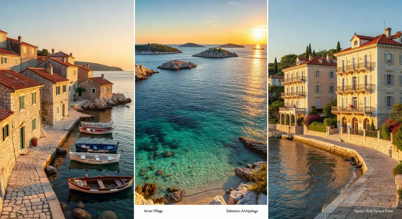 Istrie, Dalmatie ou Kvarner : 3 regions a louer en Croatie 2026
