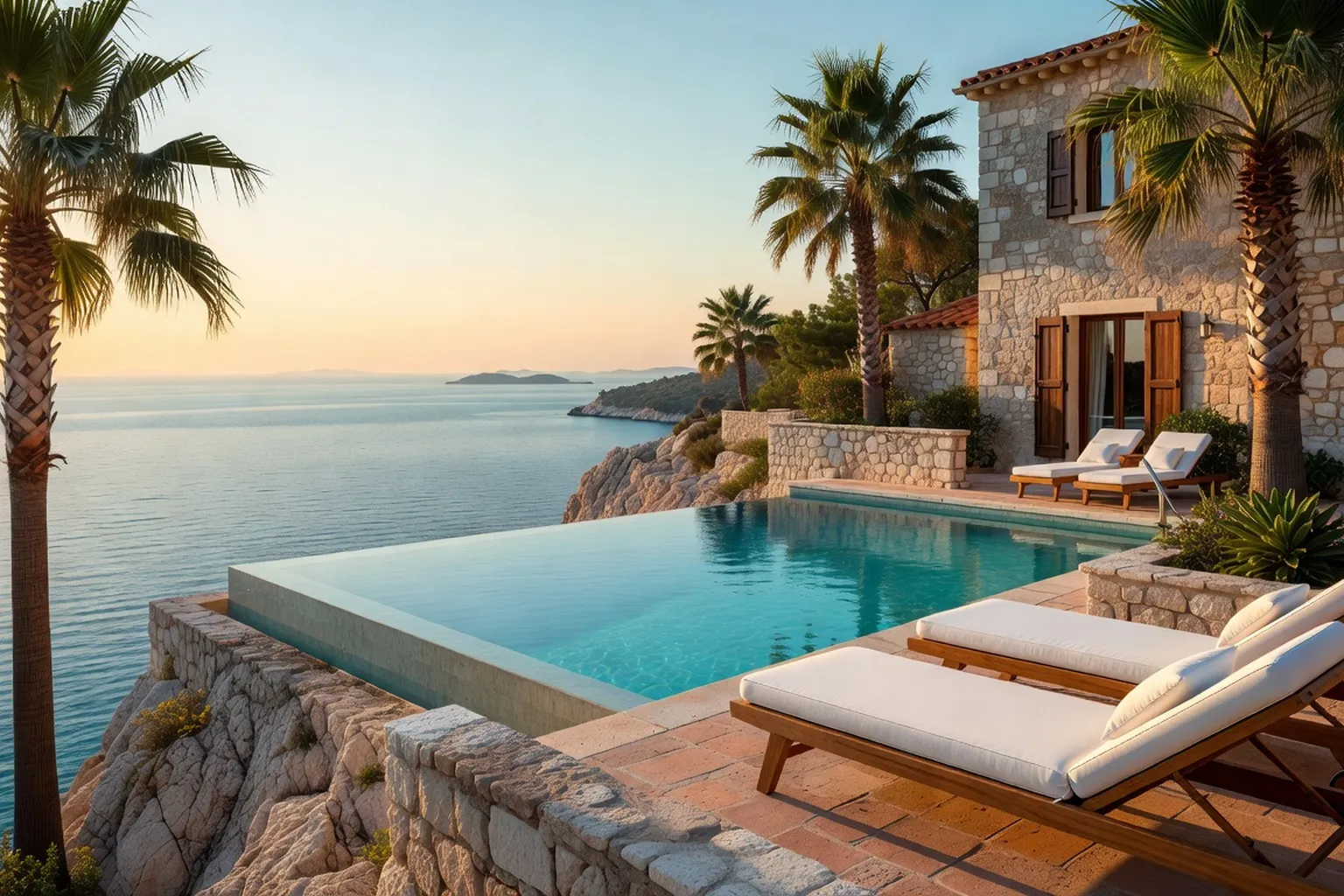 Location villa piscine Croatie 2026 : top 10 + tarifs