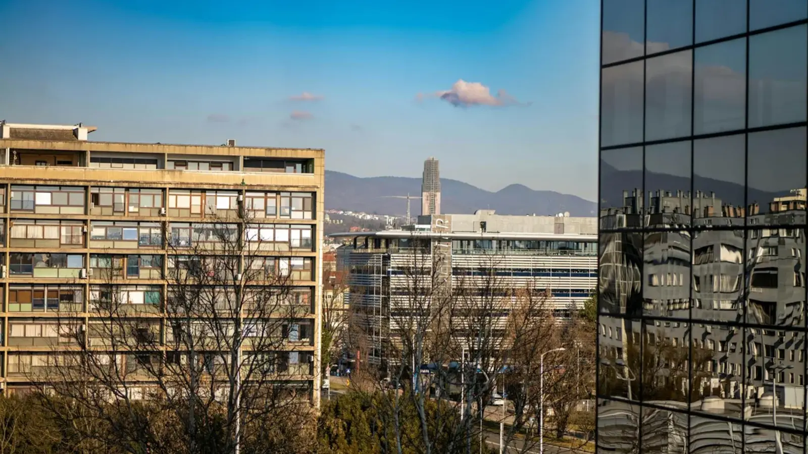 Centre historique de Zagreb en Croatie